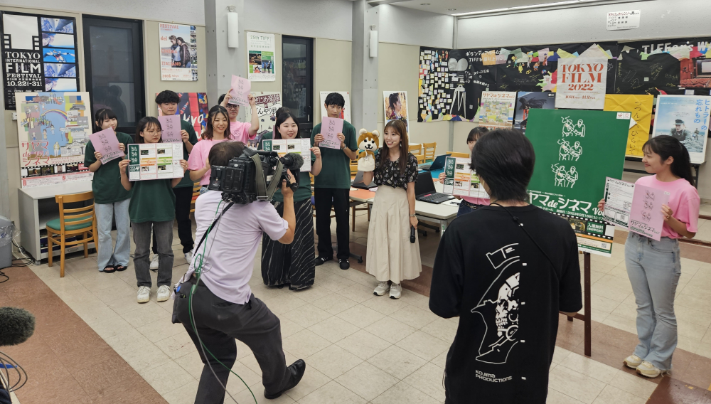 8/28（月）NHK総合『首都圏ネットワーク』で、西武文理大学の「サヤマdeシネマ」が取り上げられました！