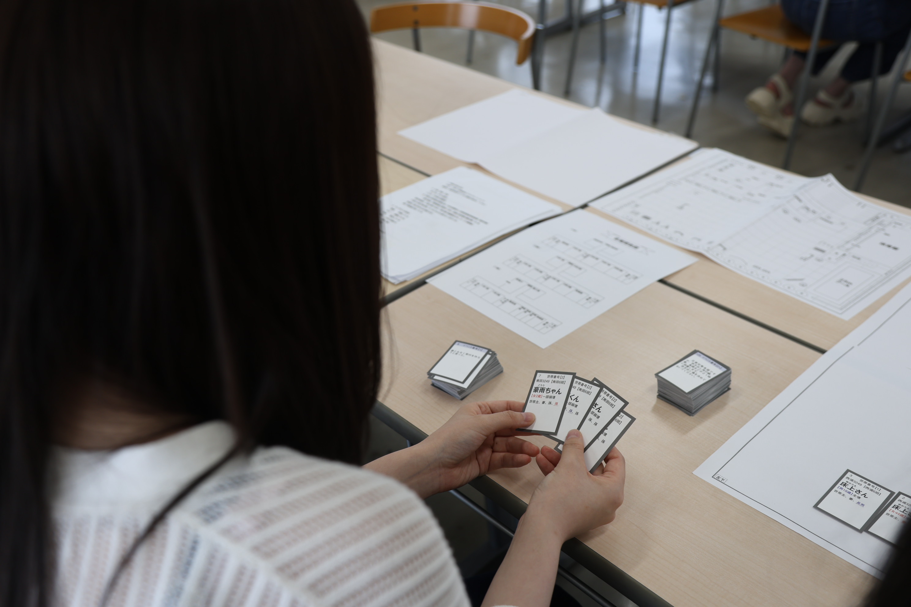 避難所運営ゲーム（HUG）で、災害時の保健師の役割を体験的に学びました！