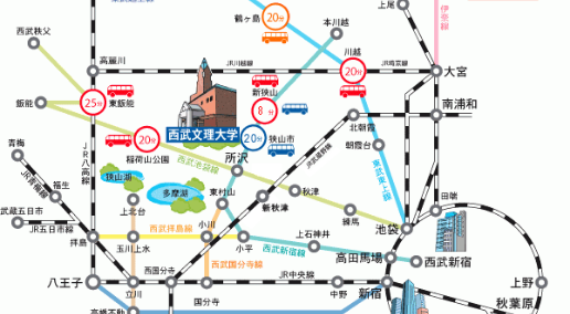 電車路線図