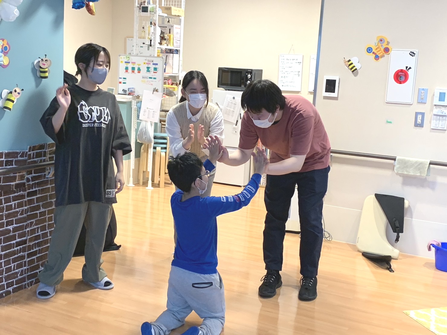 (3年ゼミ活動)放課後等デイサービスへ行ってきました。