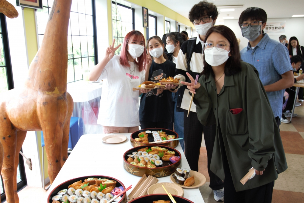 「留学生歓迎会」を開催しました！