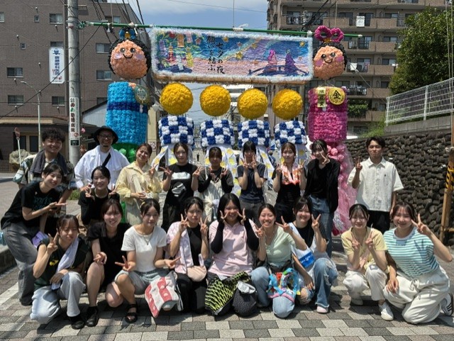 【受賞報告】中谷ゼミが「入間川七夕まつり」やらい飾りコンテストで金賞（織姫賞）を受賞しました